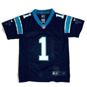 Cam Newton Carolina Youth Small (8) Nike Jersey